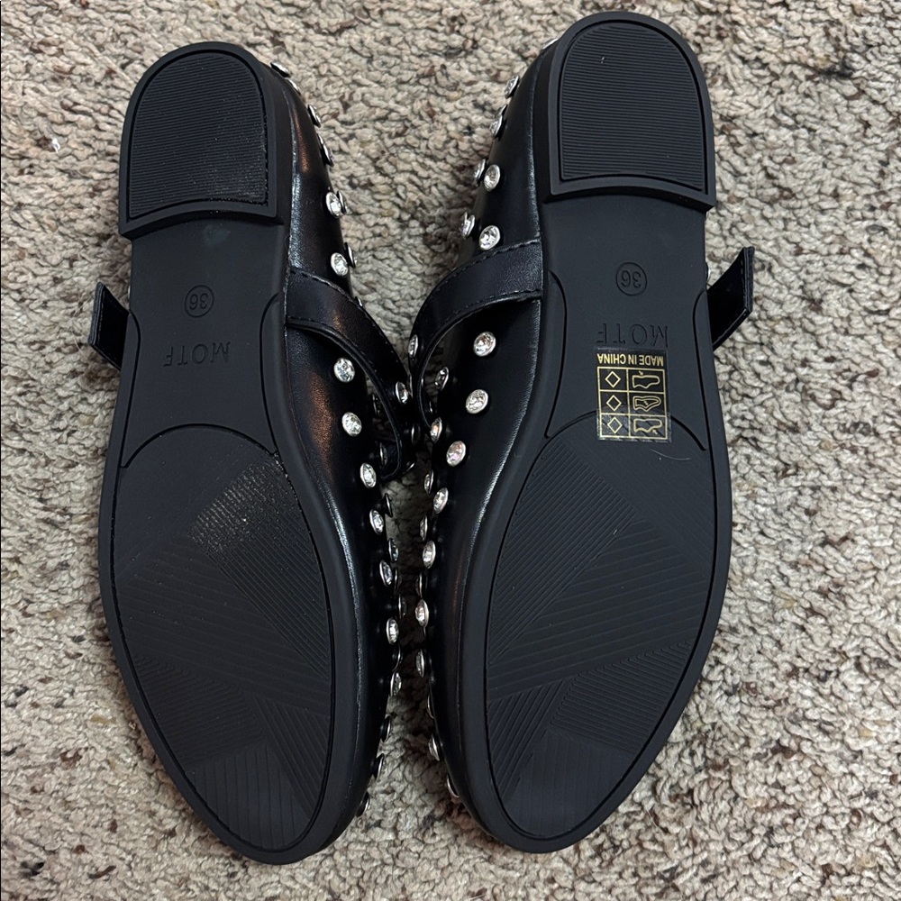 Studded Ballerina Flats - Picture 4 of 4